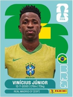 Vinicius Junior sticker