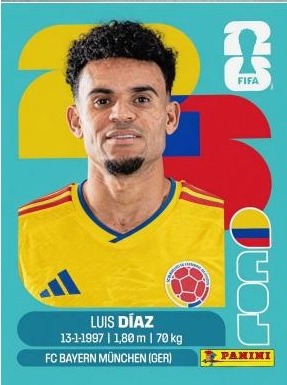 Luis Díaz sticker
